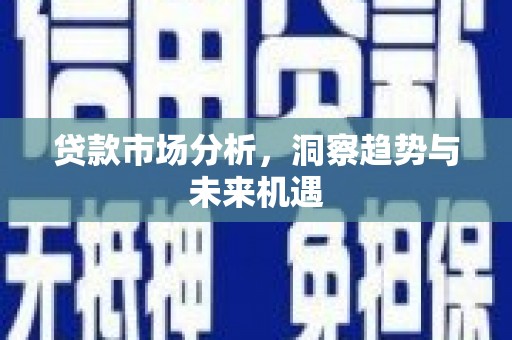 大连贷款市场分析，洞察趋势与未来机遇