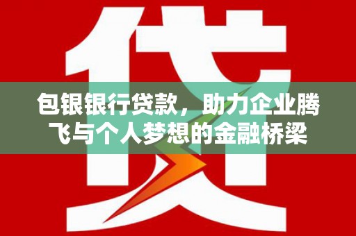 大连包银银行贷款，助力企业腾飞与个人梦想的金融桥梁