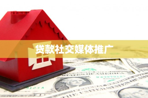 大连贷款社交媒体推广